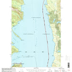United States Geological Survey Sitka D-3, AK (1997, 63360-Scale) digital map