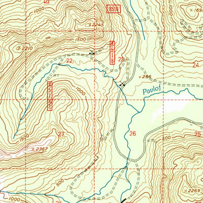 United States Geological Survey Sitka D-4, AK (1997, 63360-Scale) digital map