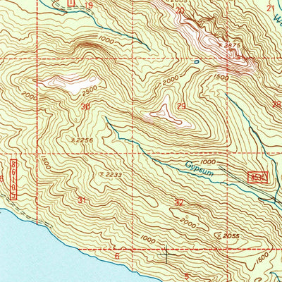 United States Geological Survey Sitka D-4, AK (1997, 63360-Scale) digital map