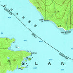 United States Geological Survey Sitka D-5, AK (1951, 63360-Scale) digital map