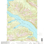 United States Geological Survey Sitka D-5, AK (1997, 63360-Scale) digital map