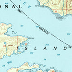 United States Geological Survey Sitka D-5, AK (1997, 63360-Scale) digital map