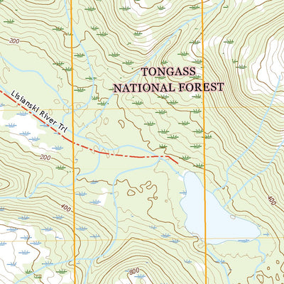 United States Geological Survey Sitka D-6 SW, AK (2021, 25000-Scale) digital map