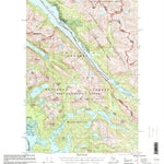 United States Geological Survey Sitka D-7, AK (1997, 63360-Scale) digital map