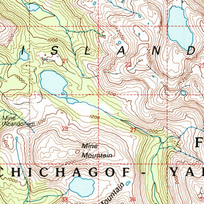 United States Geological Survey Sitka D-7, AK (1997, 63360-Scale) digital map