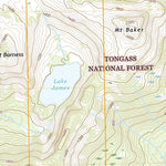 United States Geological Survey Sitka D-7 SW, AK (2021, 25000-Scale) digital map