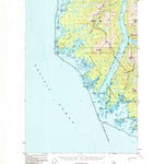 United States Geological Survey Sitka D-8, AK (1948, 63360-Scale) digital map