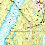 United States Geological Survey Sitka D-8, AK (1948, 63360-Scale) digital map