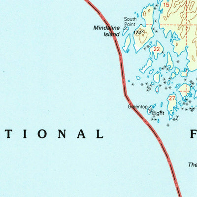 United States Geological Survey Sitka D-8, AK (1995, 63360-Scale) digital map