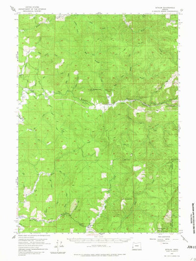 United States Geological Survey Sitkum, OR (1955, 62500-Scale) digital map