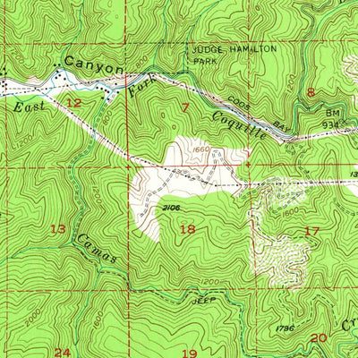 United States Geological Survey Sitkum, OR (1955, 62500-Scale) digital map