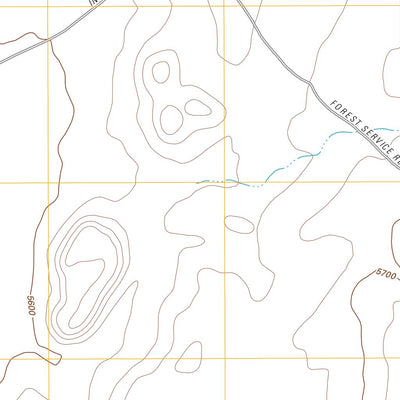 United States Geological Survey Sitting Coyote Hill, AZ (2011, 24000-Scale) digital map
