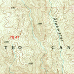 United States Geological Survey Sitton Peak, CA (1997, 24000-Scale) digital map