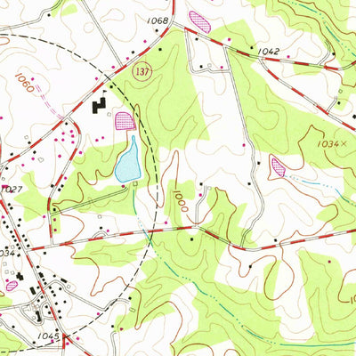 United States Geological Survey Six Mile, SC (1961, 24000-Scale) digital map