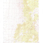 United States Geological Survey Sixmile Canyon, NV (1986, 24000-Scale) digital map