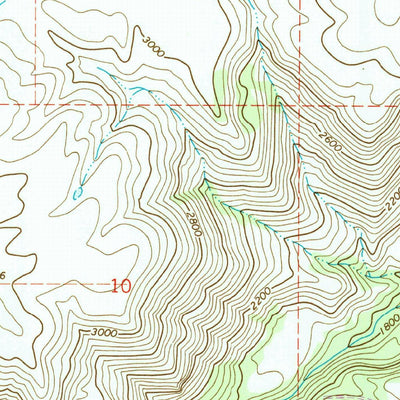 United States Geological Survey Sixmile Creek, ID (1967, 24000-Scale) digital map