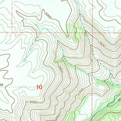 United States Geological Survey Sixmile Creek, ID (1994, 24000-Scale) digital map