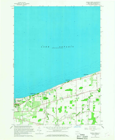 United States Geological Survey Sixmile Creek, NY (1965, 24000-Scale) digital map
