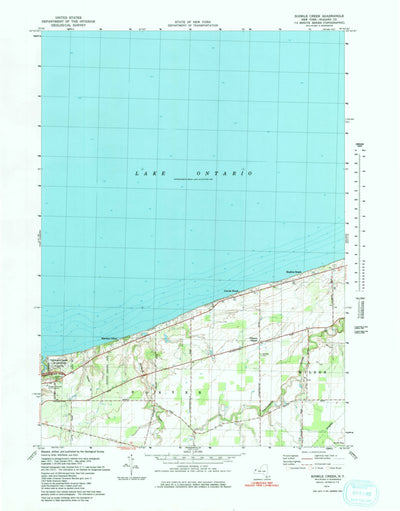 United States Geological Survey Sixmile Creek, NY (1974, 25000-Scale) digital map