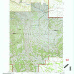 United States Geological Survey Sixmile Mountain, MT (2001, 24000-Scale) digital map