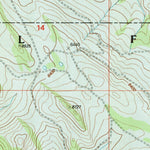 United States Geological Survey Sixmile Mountain, MT (2001, 24000-Scale) digital map
