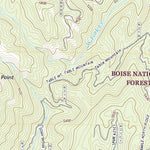 United States Geological Survey Sixmile Point, ID (2020, 24000-Scale) digital map