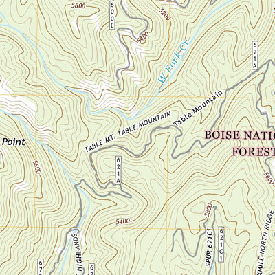 United States Geological Survey Sixmile Point, ID (2020, 24000-Scale) digital map