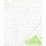 United States Geological Survey Sixmile Point, UT (1986, 24000-Scale) digital map