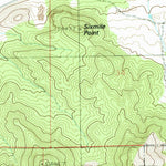 United States Geological Survey Sixmile Point, UT (1986, 24000-Scale) digital map