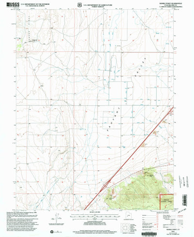 United States Geological Survey Sixmile Point, UT (2001, 24000-Scale) digital map