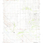 United States Geological Survey Sixmile Spring, NV-CA (1984, 24000-Scale) digital map