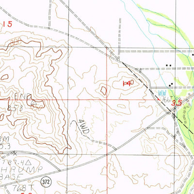 United States Geological Survey Sixmile Spring, NV-CA (1984, 24000-Scale) digital map