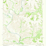 United States Geological Survey Sixshooter Canyon, TX (1973, 24000-Scale) digital map
