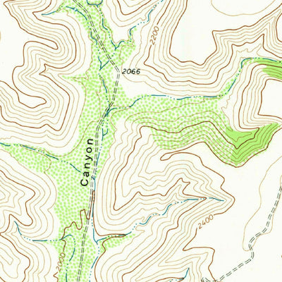 United States Geological Survey Sixshooter Canyon, TX (1973, 24000-Scale) digital map