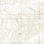 United States Geological Survey Sixteenmile Draw West, NM (1989, 24000-Scale) digital map