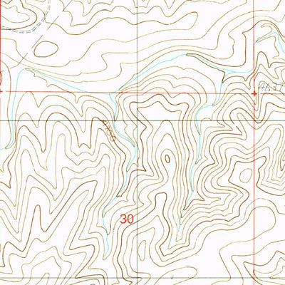 United States Geological Survey Sixteenmile Draw West, NM (1989, 24000-Scale) digital map