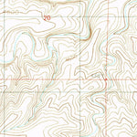 United States Geological Survey Sixteenmile Draw West, NM (1989, 24000-Scale) digital map