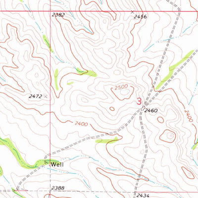 United States Geological Survey Skaar NE, MT-ND (1974, 24000-Scale) digital map