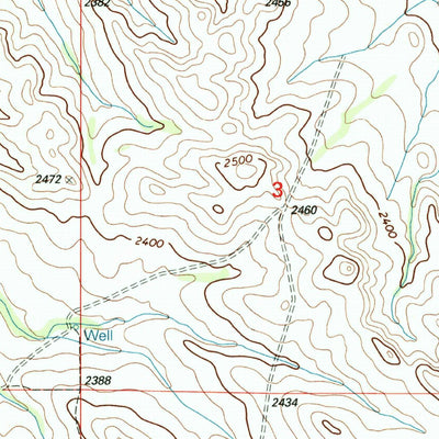 United States Geological Survey Skaar NE, MT-ND (1997, 24000-Scale) digital map