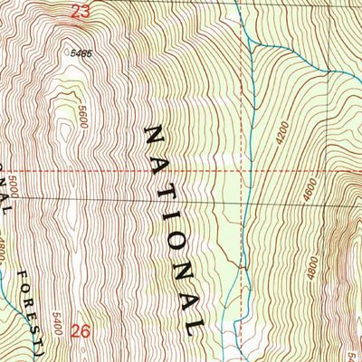 United States Geological Survey Skagit Peak, WA (2002, 24000-Scale) digital map