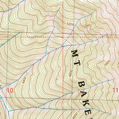 United States Geological Survey Skagit Peak, WA (2002, 24000-Scale) digital map