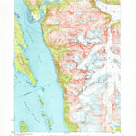 United States Geological Survey Skagway A-1, AK (1948, 63360-Scale) digital map