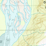 United States Geological Survey Skagway A-1 NW, AK (1991, 25000-Scale) digital map