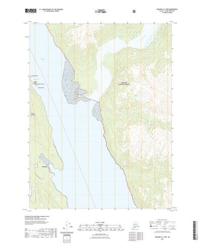 United States Geological Survey Skagway A-1 NW, AK (2021, 25000-Scale) digital map