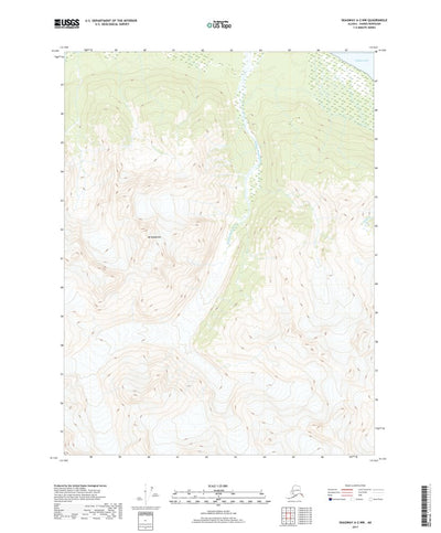 United States Geological Survey Skagway A-2 NW, AK (2017, 25000-Scale) digital map