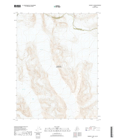 United States Geological Survey Skagway A-4 NW, AK (2017, 25000-Scale) digital map