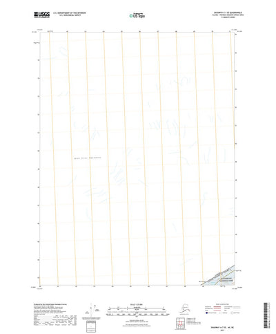 United States Geological Survey Skagway A-7 SE, AK (2021, 25000-Scale) digital map