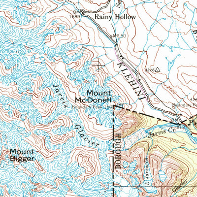 United States Geological Survey Skagway, AK (1961, 250000-Scale) digital map