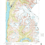 United States Geological Survey Skagway B-1, AK (1949, 63360-Scale) digital map