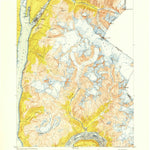United States Geological Survey Skagway B-1, AK (1951, 63360-Scale) digital map